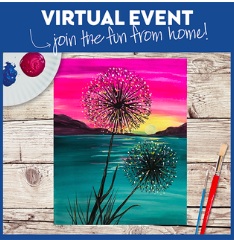 VIRTUAL EVENT! PAINT AT HOME!